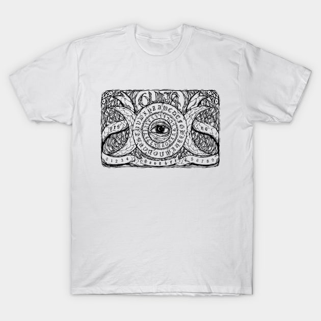 Ouija board. T-Shirt by Curioccult